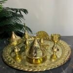 طقم الـ 6 قطع النحاسي