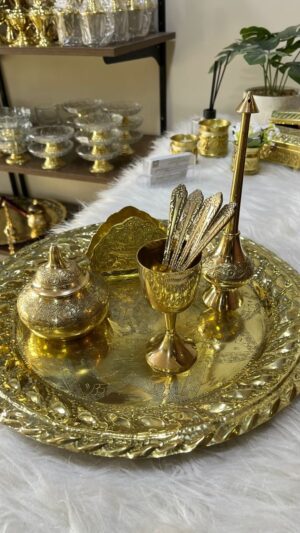 طقم الأربع قطع النحاسي B7