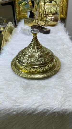 طاجين الحلويات النحاسي Crestal
